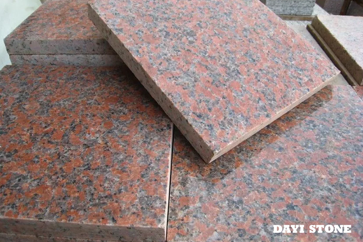 Granite Tile 60x60 Polished Red Granite Stone For Floor